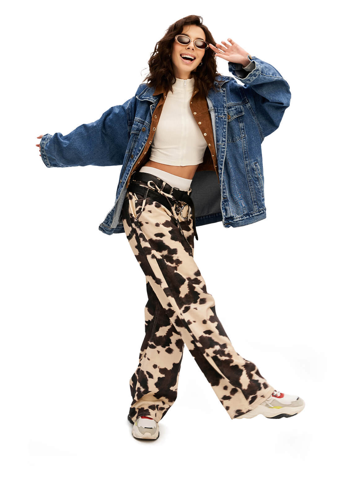 Unisex Short Denim Jacket