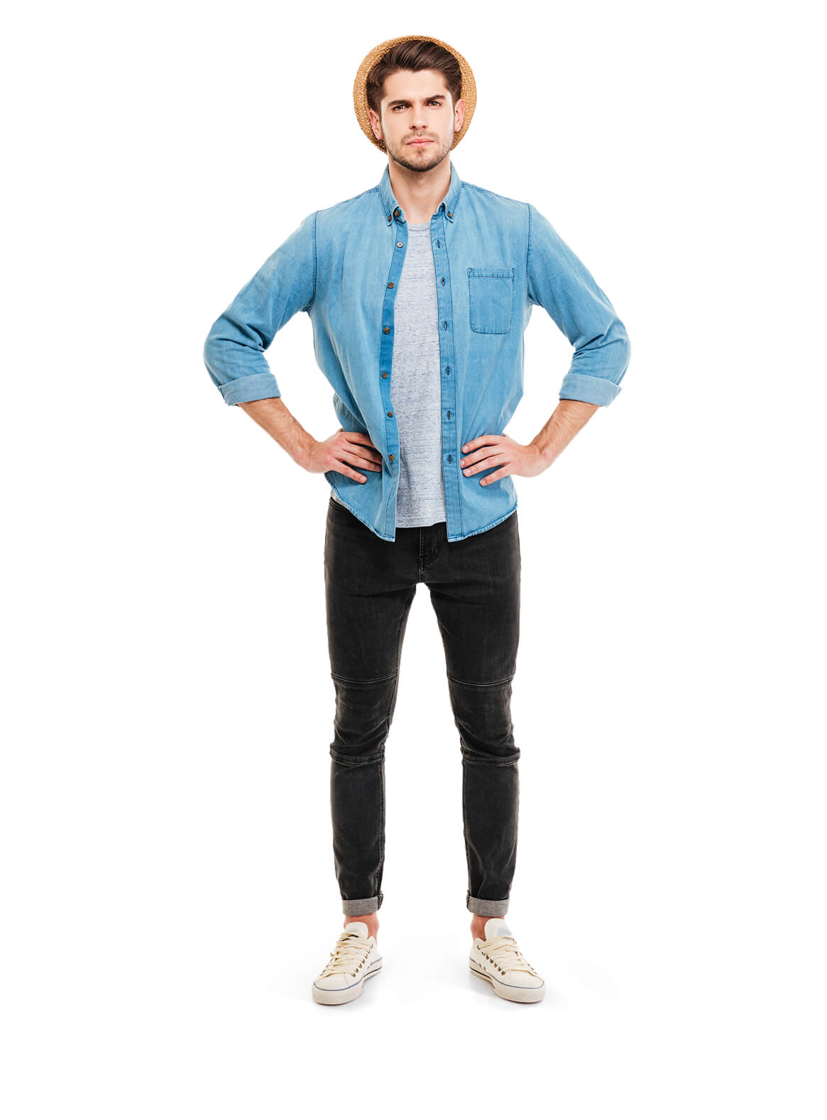 Men’s Funky Denim Shirt