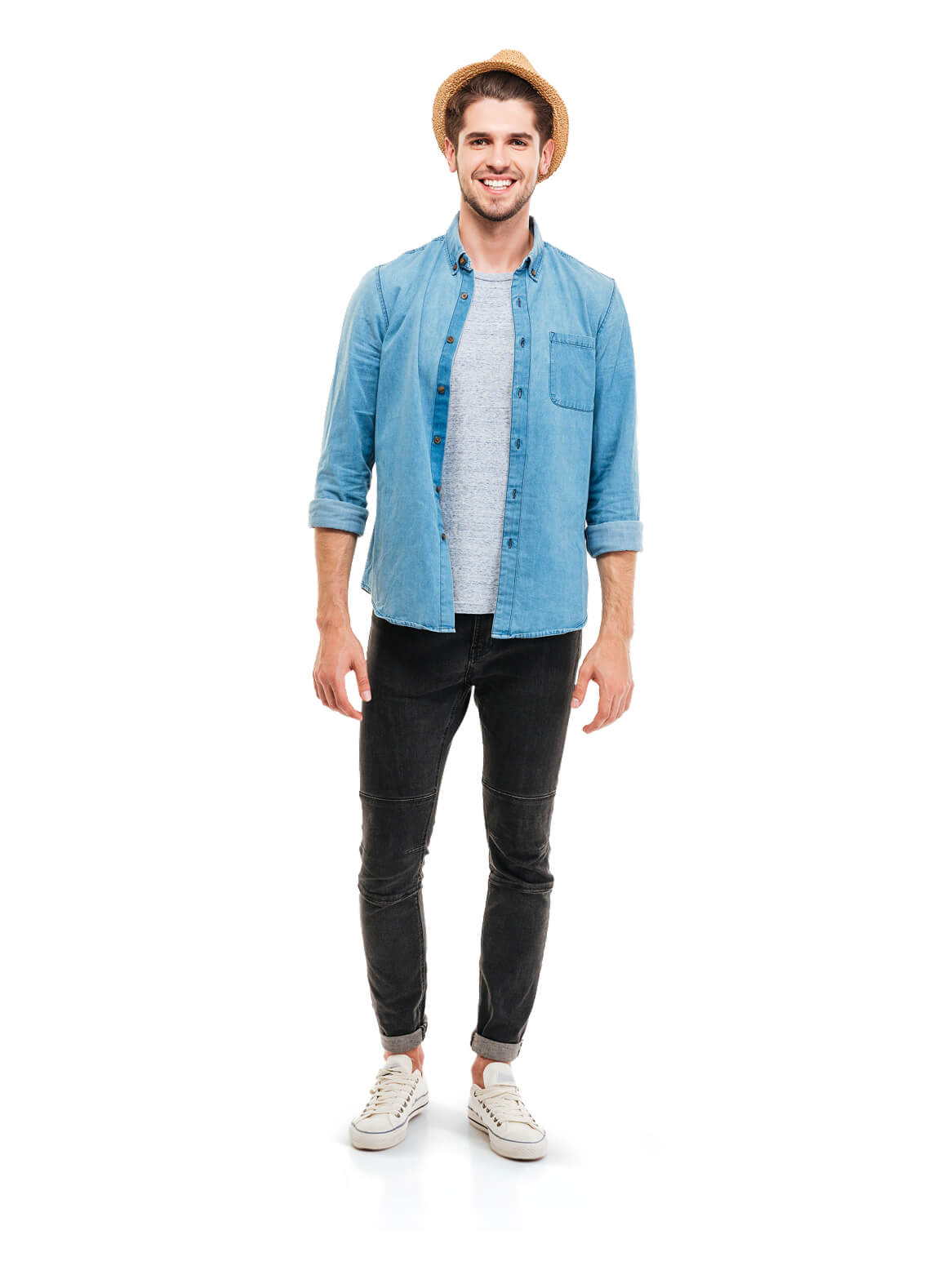 Men’s Funky Denim Shirt