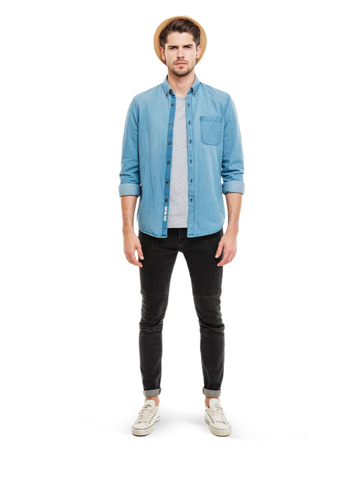 Men’s Funky Denim Shirt