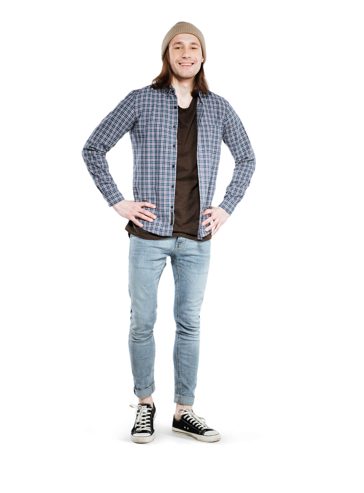 Men’s Casual Check Shirt