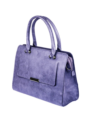 Handbag with Metal Buckle