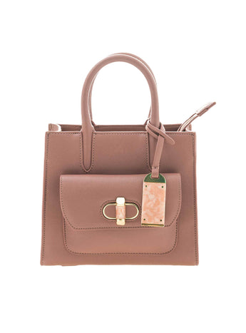 Stylish Hard Buckled Bag