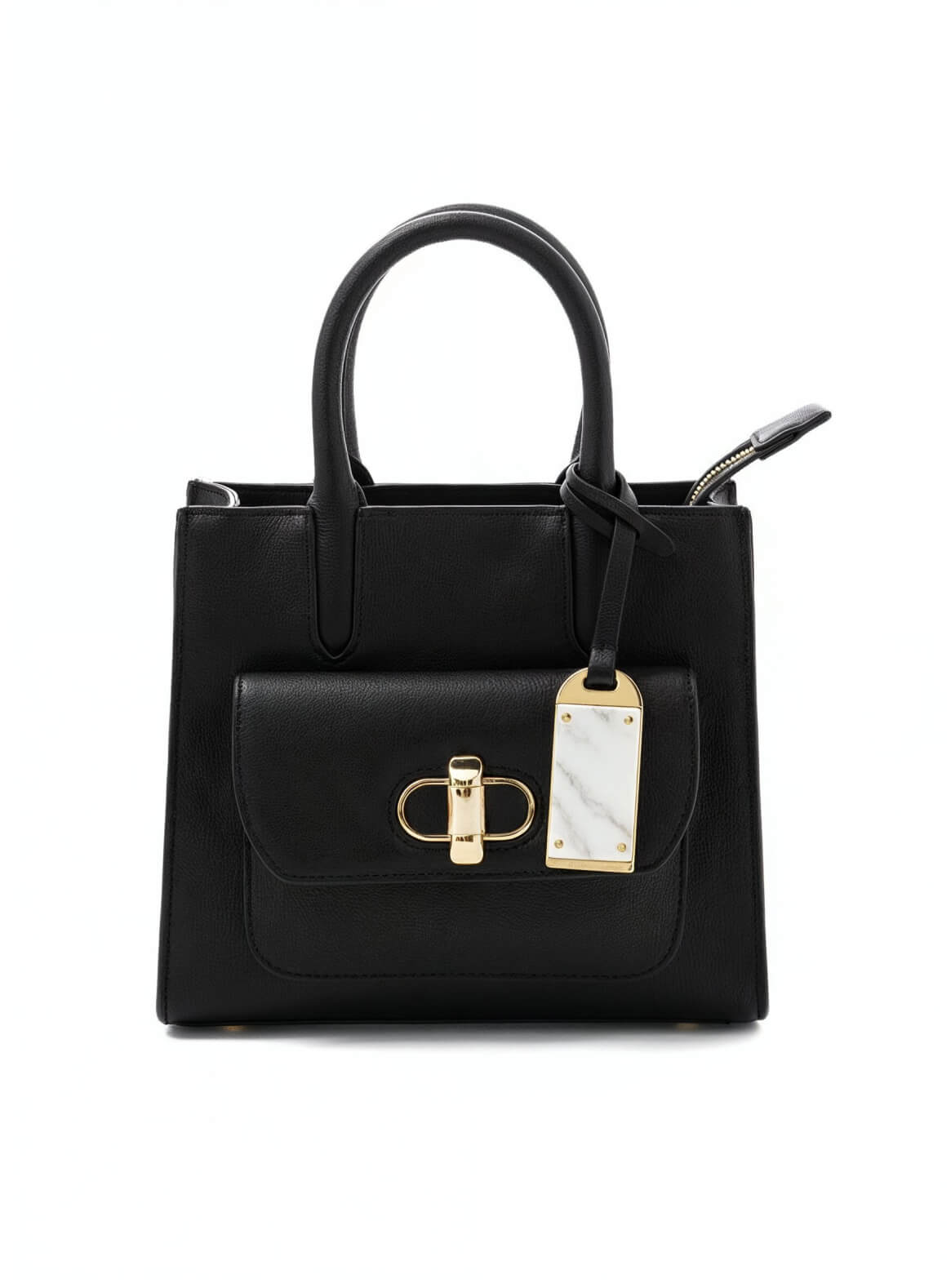 Stylish Hard Buckled Bag