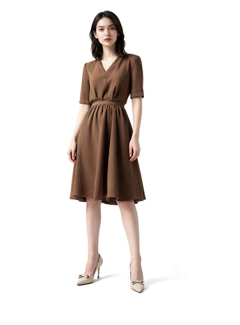 Casual Dress with Belt