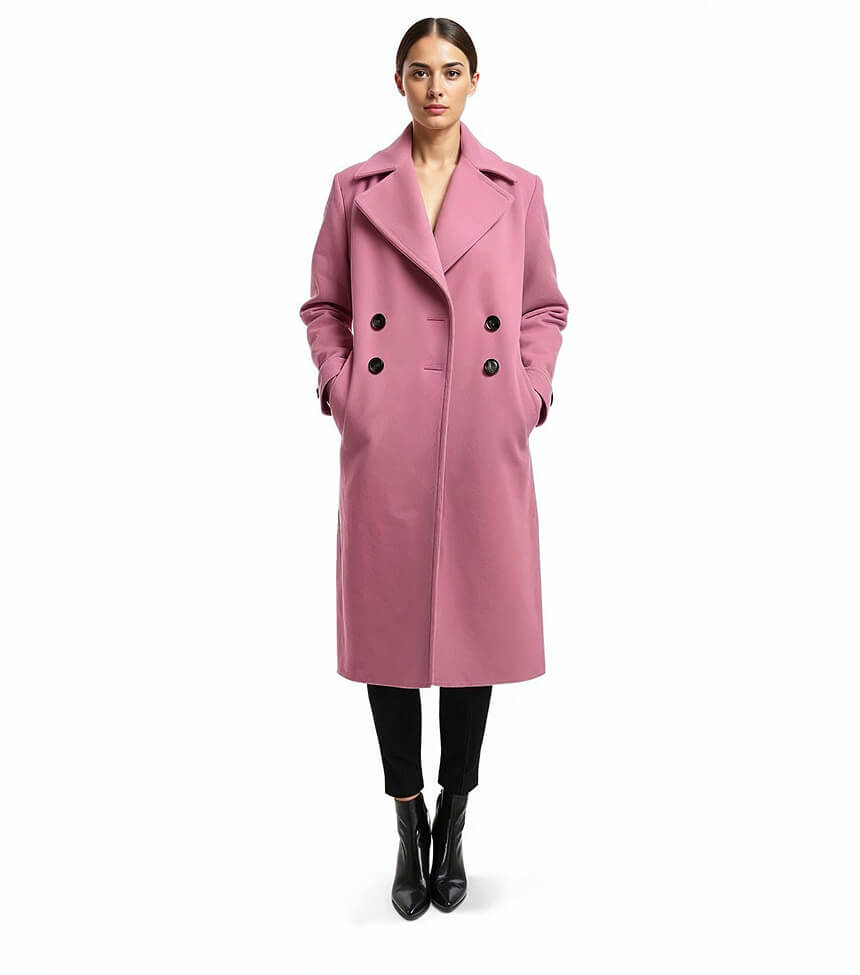Women's Yellow Long Coat