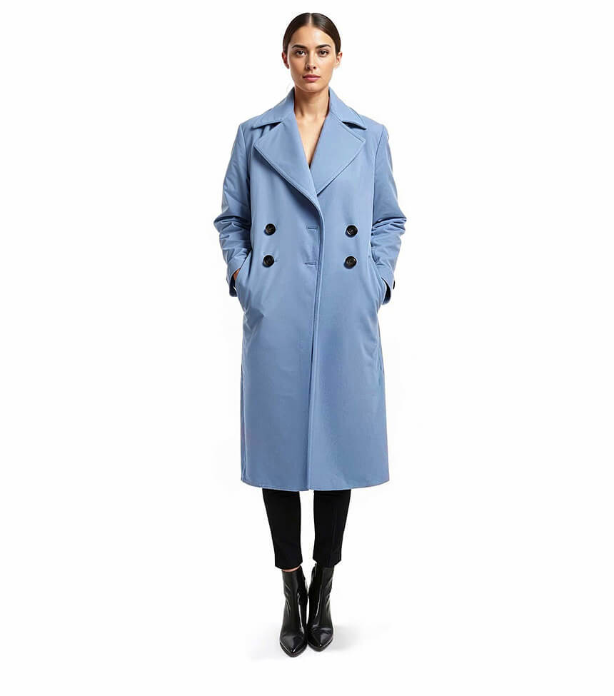 Women's Yellow Long Coat